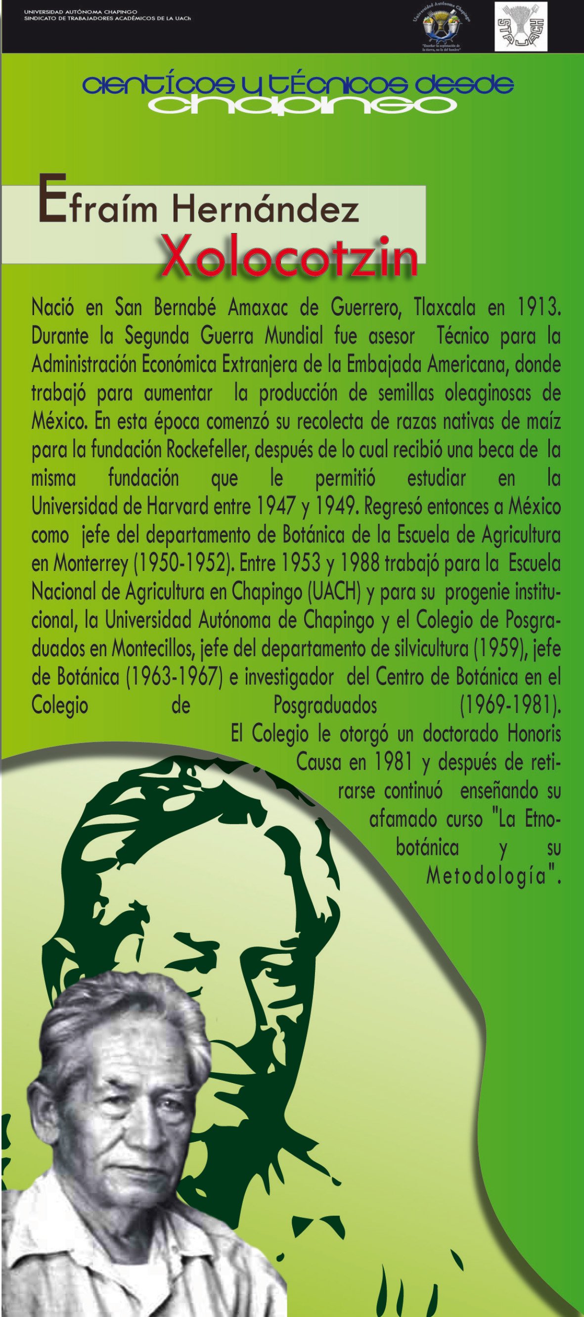 Científicos y Técnicos — Xolocotzin